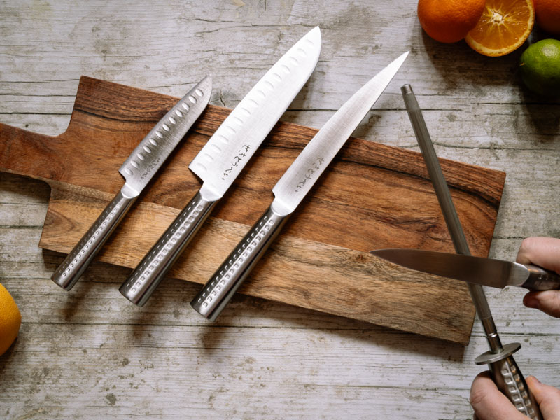 Les différentes manières d'aiguiser vos couteaux de cuisine