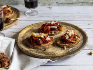 Lire la suite à propos de l’article Tartines au chorizo frais pour l’apéro